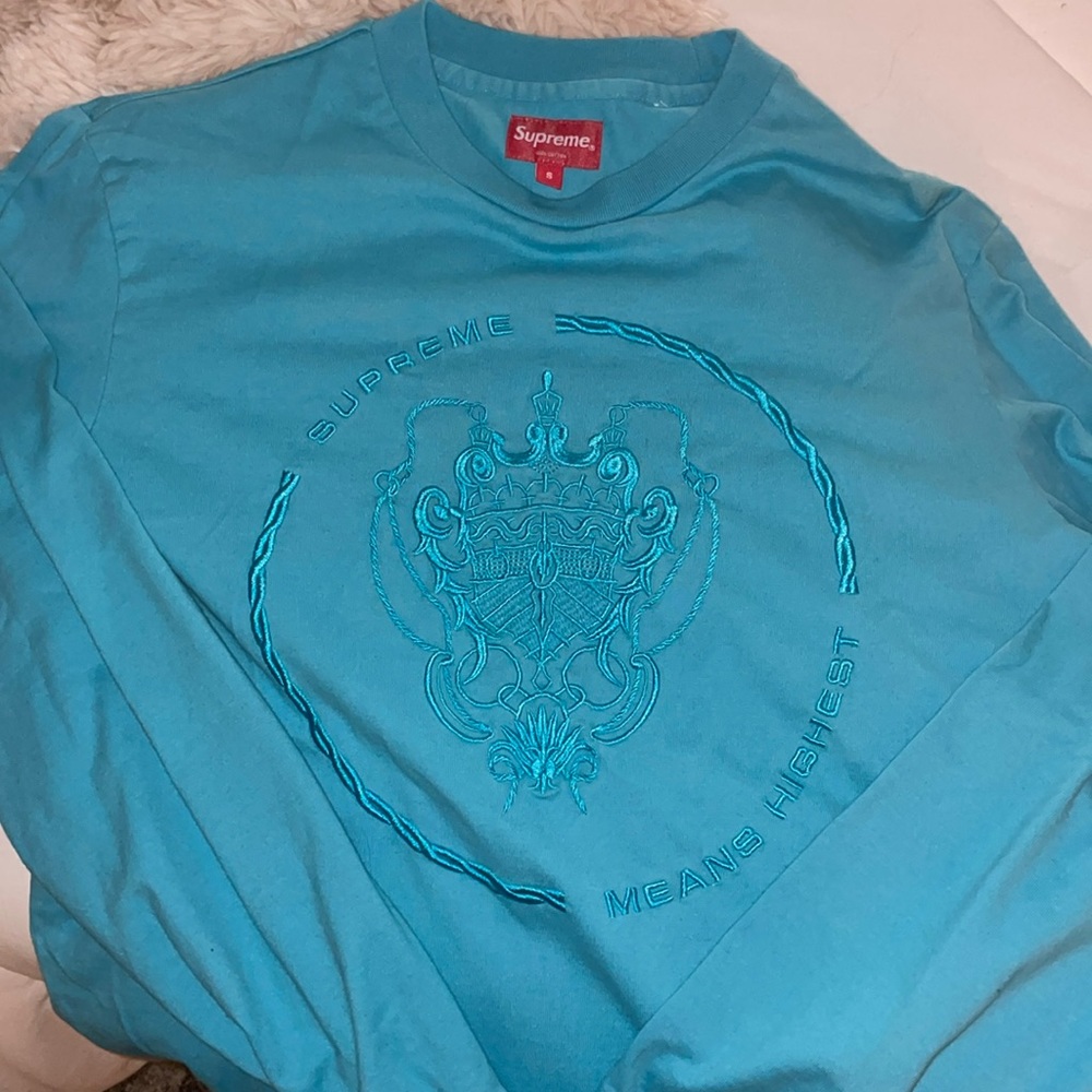 Supreme means highest long sleeve t shirt